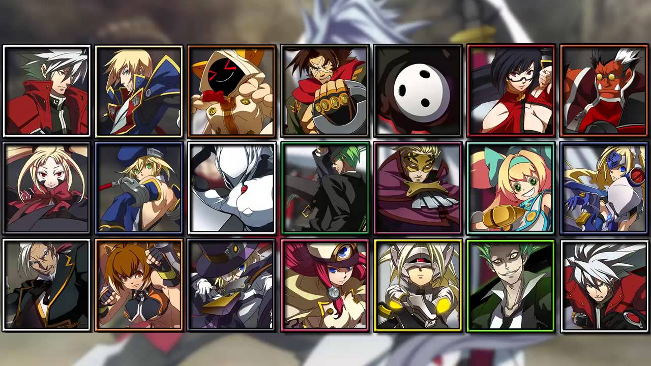 blazblue all characters